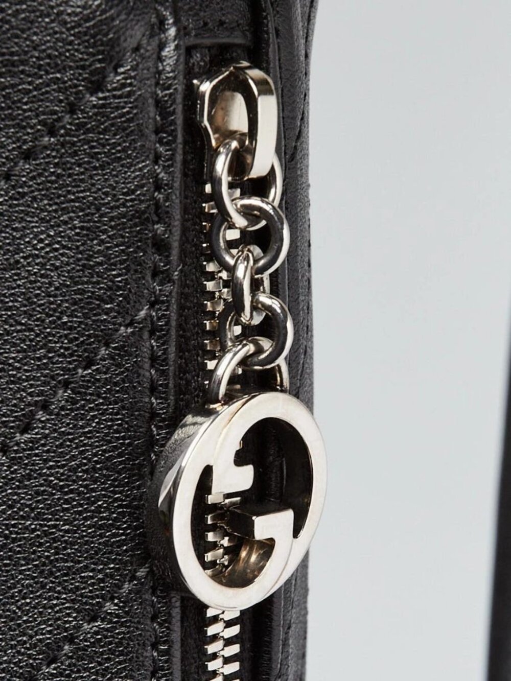 Gucci Black Leather Blondie Mini Barrel Bag - Picture 10 of 11